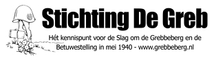 Logo van Stichting De Greb - Zwart/wit